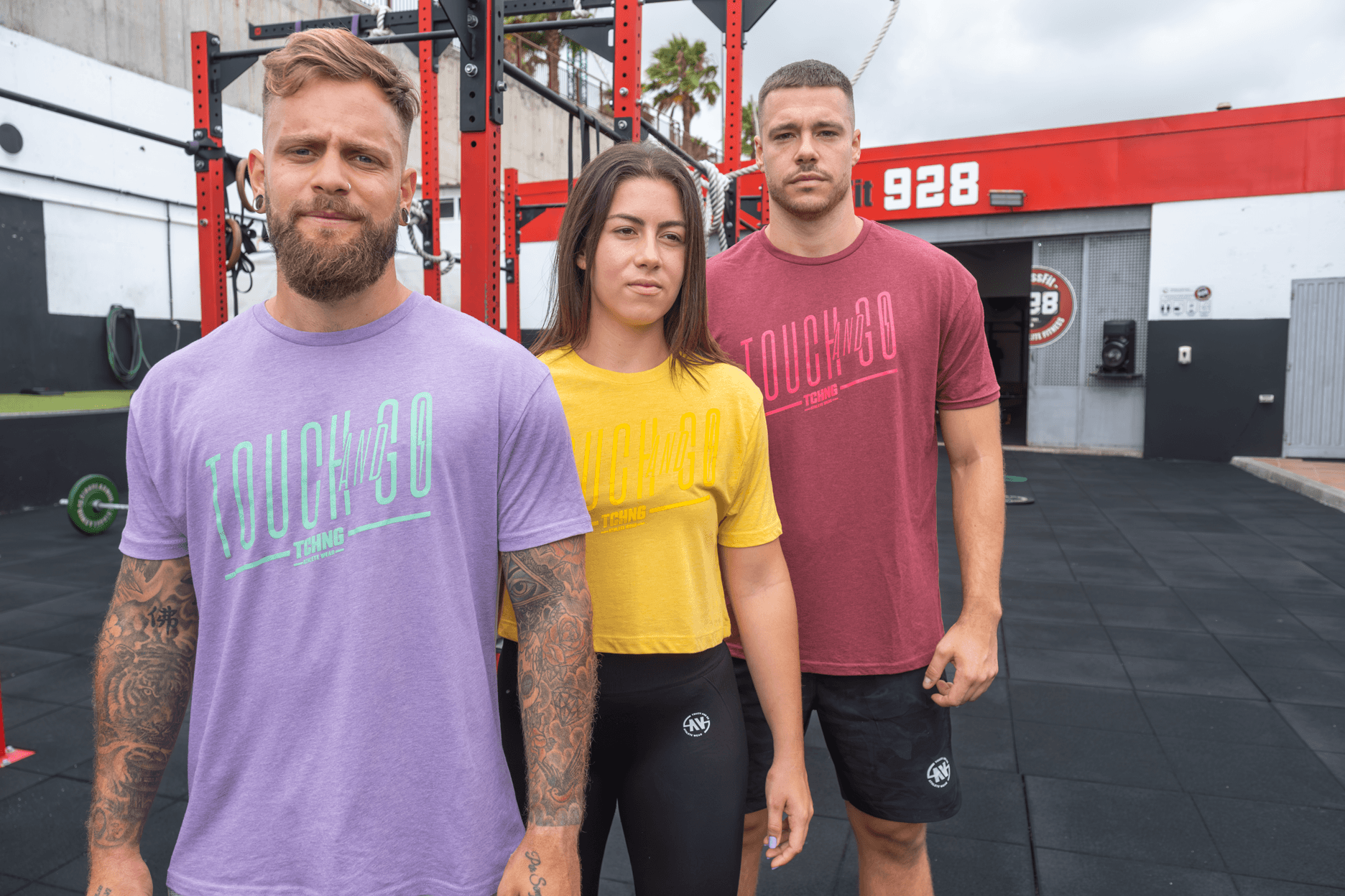 Croptop Touch and Go - TOUCH AND GO. Athlete Wear