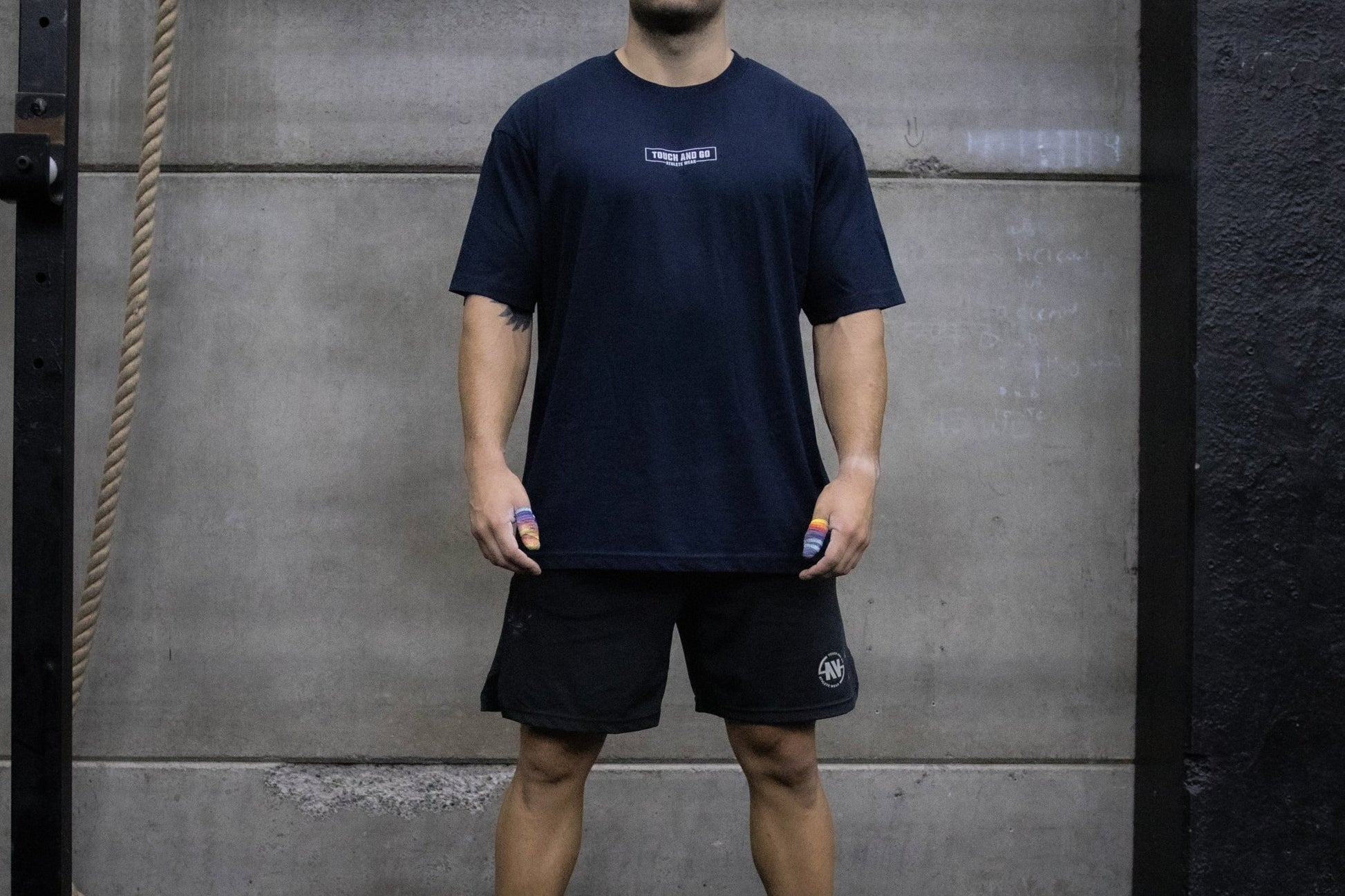 Oversize TCHNG - TOUCH AND GO. Athlete Wear